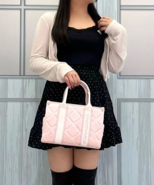 Samantha Vega（サマンサベガ） ハンドバッグ ロゴテープリボン