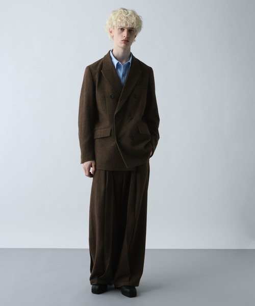 HARE　プレミアムウールダブルジャケット HARE（ハレ）の「【SET UP対応】プレミアムウールダブルジャケット