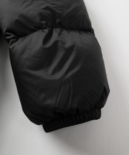 「FIRST DOWN」 ダウンジャケット L ブラック メンズ_画像8