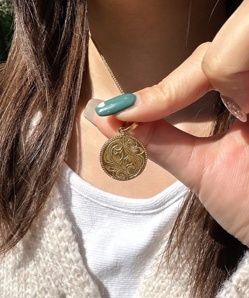 IRIEBEACH（アイリービーチ） ネックレス moon shell coin necklace