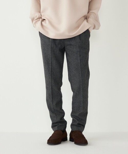 シップス（SHIPS）/SHIPS: ダウンファブリック イージー スラックス 23AW〈チェック〉 SHIPS Colors（シップスカラーズ） スラックス SHIPS Colors:T/W