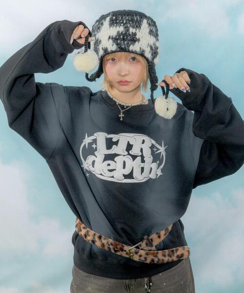 服/ファッション LTR  DEPTH LTR DEPTH トレーナー スウェット LTR DEPTH/サークルロゴプルオーバー