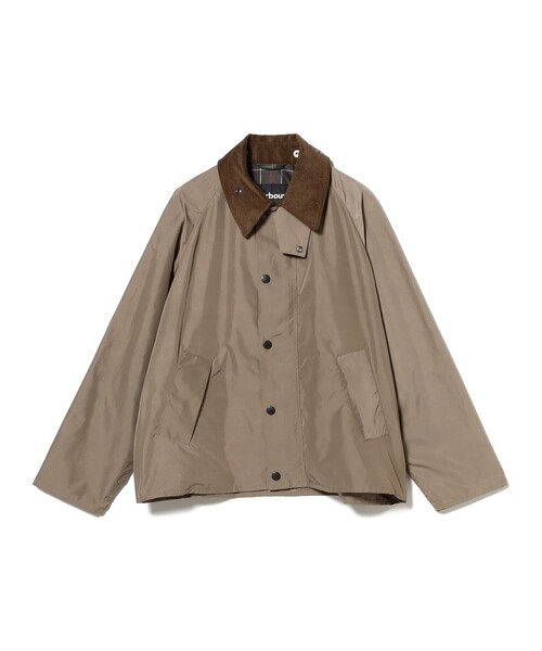 ブルゾン アウター 「別注」Barbour / TRANSPORT ポリエステル メモリーツイル ジャケット メンズ レディースの画像