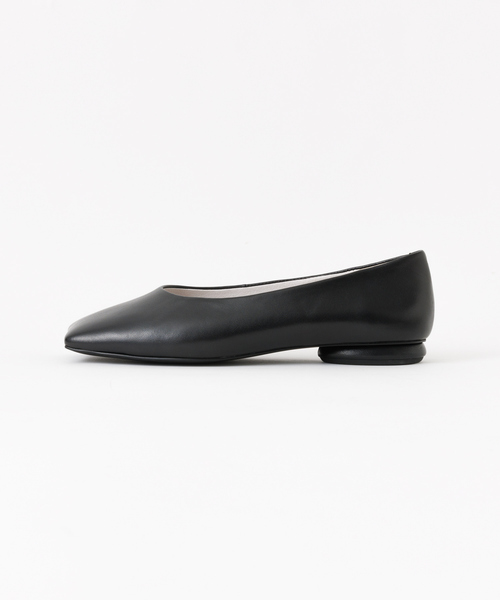 「PICHE ABAHOUSE」 フラットパンプス 35 ブラック レディース_画像7