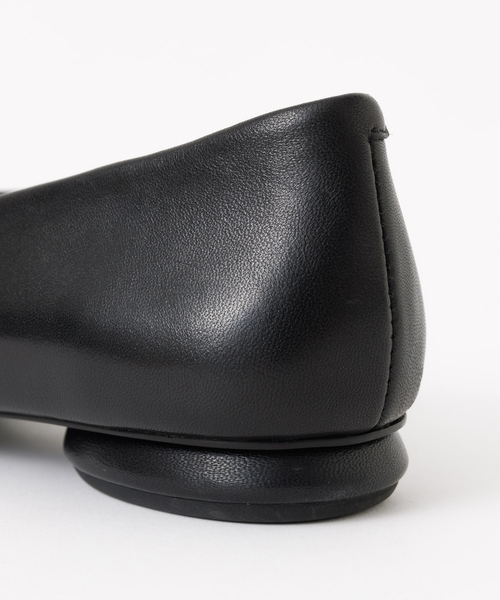 「PICHE ABAHOUSE」 フラットパンプス 35 ブラック レディース_画像8