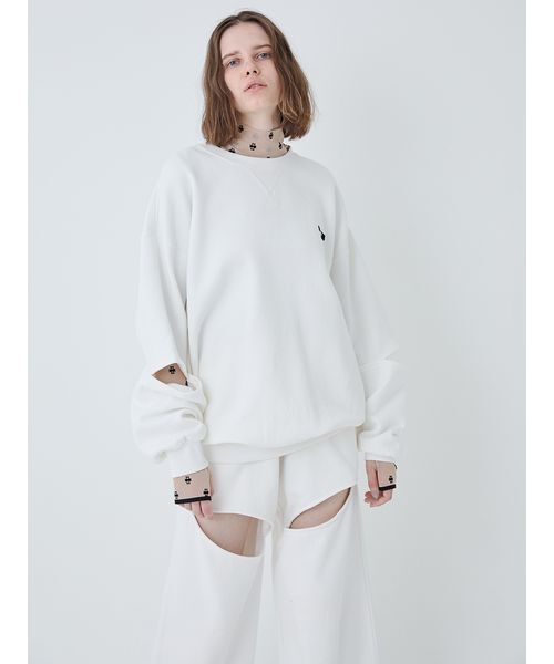 SORIN（ソリン） トレーナー スウェット 裏起毛 Slit Design Oversized 