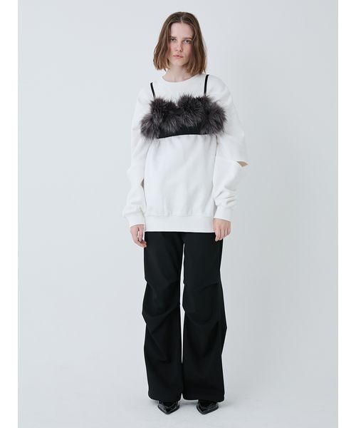 SORIN（ソリン） トレーナー スウェット 裏起毛 Slit Design Oversized 