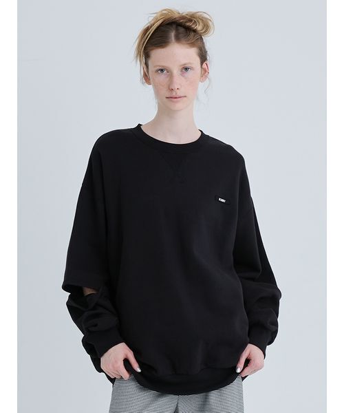 SORIN（ソリン） トレーナー スウェット 裏起毛 Slit Design Oversized
