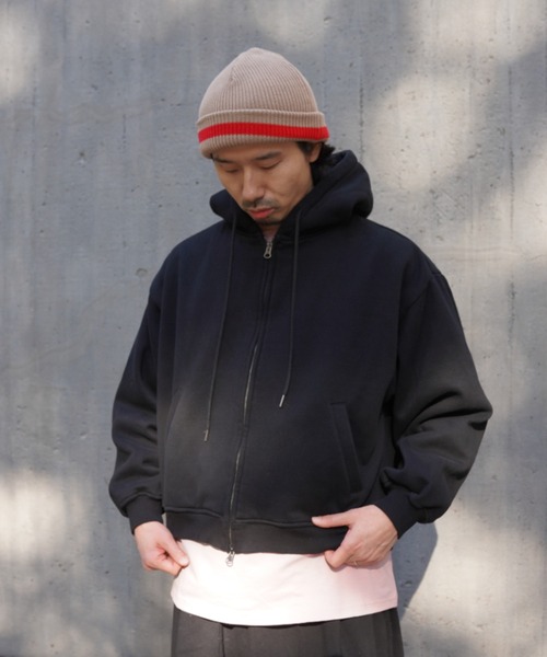 BEAVER（ビーバー） パーカー B omnivore/ビーオムニボー SWEAT ZIP
