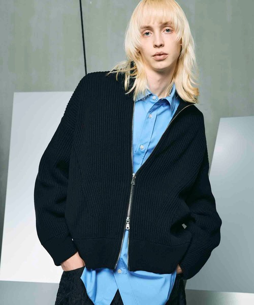 MAISON SPECIAL（メゾンスペシャル） ニットカーディガン 1 ブラック