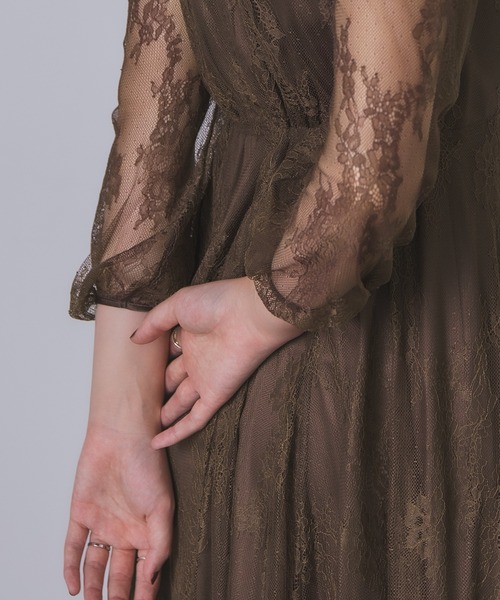 「専用」レース フレアドレス セール】 コードレースフレアドレス （ドレス）｜GRACE CONTINENTAL