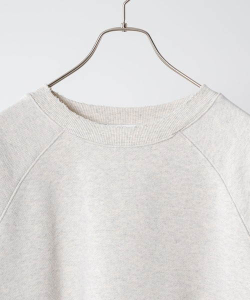 「soerte」 スウェットカットソー 2 チャコールグレー メンズ_画像8