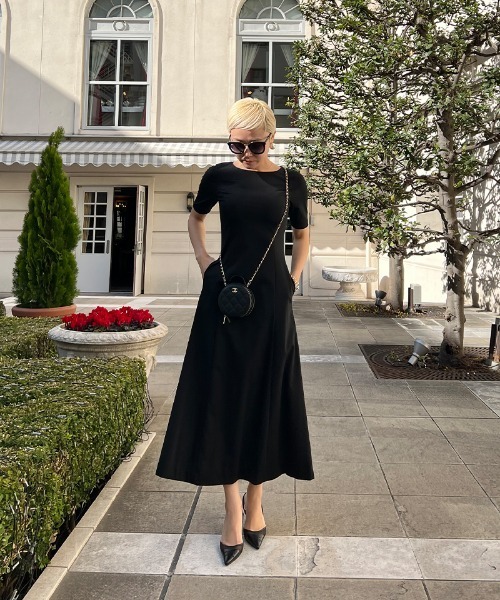 JENNE」 長袖ワンピース SMALL ブラック レディース : ZOZOTOWN Yahoo