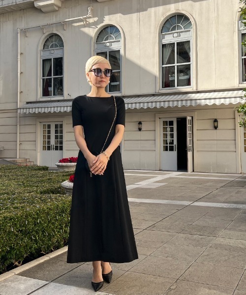 JENNE」 長袖ワンピース SMALL ブラック レディース : ZOZOTOWN Yahoo