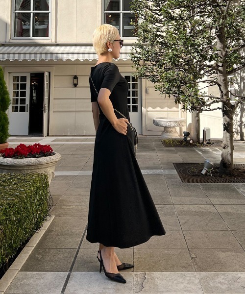 JENNE」 長袖ワンピース SMALL ブラック レディース : ZOZOTOWN Yahoo
