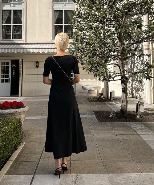 JENNE ロングワンピース S 黒 長袖 JENNE」 長袖ワンピース SMALL ブラック レディース : ZOZOTOWN Yahoo