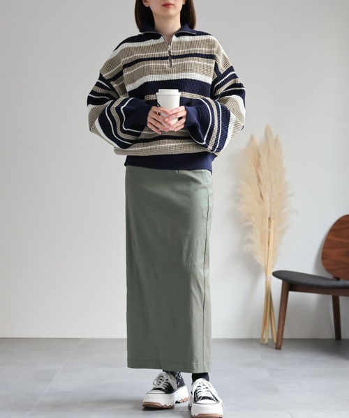 「sakishimatokyo」 長袖ニット LARGE レッド レディース_画像5