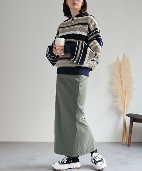 「sakishimatokyo」 長袖ニット LARGE レッド レディース_画像7