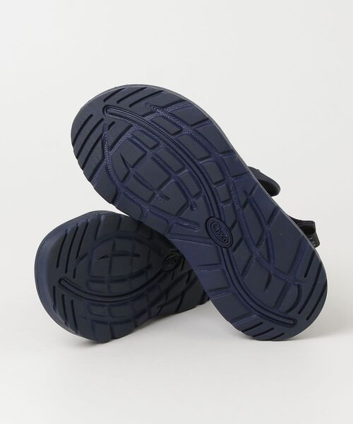 「Chaco」 フラットサンダル 22cm ブルー レディース_画像3