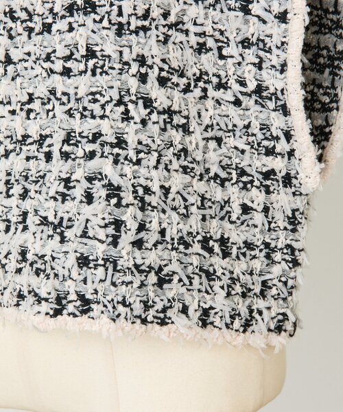 BEARDSLEY（ビアズリー） ベスト ジレ ツイードニットベスト