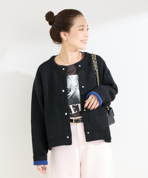 B.C STOCK（ベーセーストック） ニットカーディガン FREE