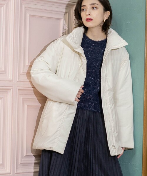 「OPAQUE.CLIP」 コート 40 ダークオリーブ レディース_画像3