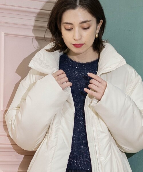 「OPAQUE.CLIP」 コート 40 ダークオリーブ レディース_画像6