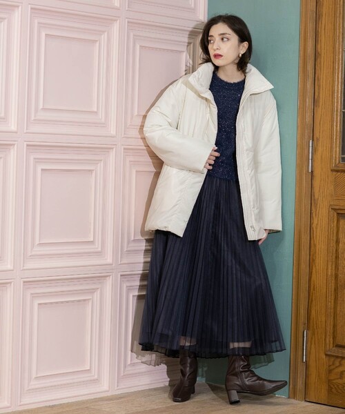 「OPAQUE.CLIP」 コート 40 ダークオリーブ レディース_画像9