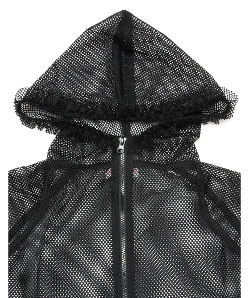 「Little sunny bite」 ジップアップパーカー SMALL パープル レディース_画像7