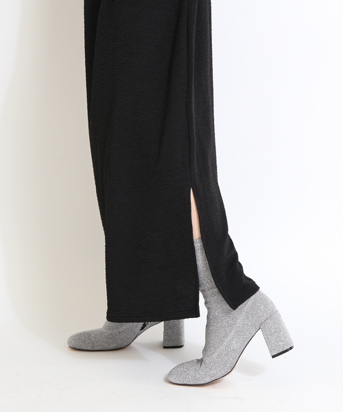 「CITYSHOP」 長袖ワンピース 36 グレー レディース_画像6