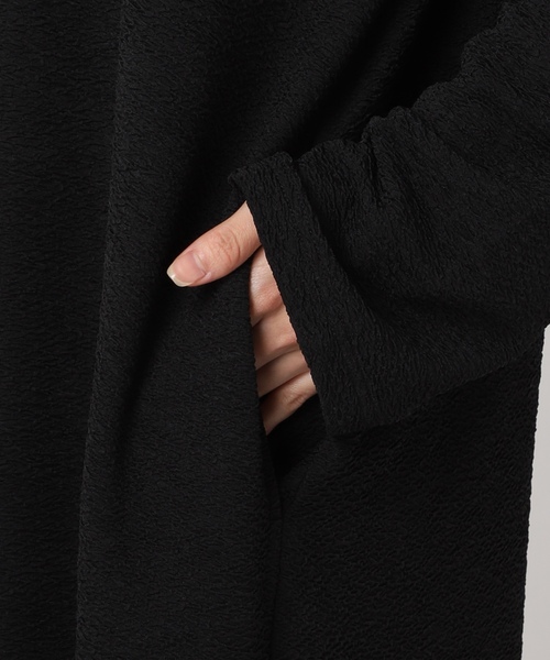 「CITYSHOP」 長袖ワンピース 36 グレー レディース_画像7