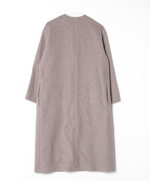 BEAUTY＆YOUTH UNITED ARROWS ノーカラーコート S グレー レディース