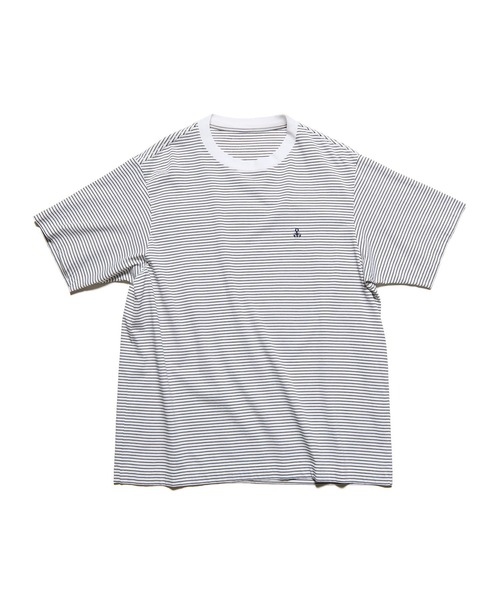 SOPHNET.（ソフネット） tシャツ SCORPION BORDER WIDE TEE メンズ