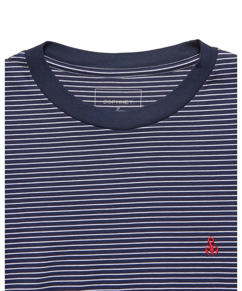 SOPHNET.（ソフネット） tシャツ SCORPION BORDER WIDE TEE メンズ