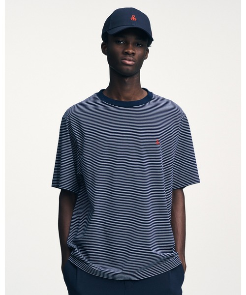 SOPHNET.（ソフネット） tシャツ SCORPION BORDER WIDE TEE メンズ