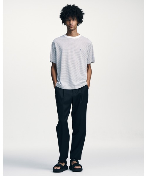 SOPHNET.（ソフネット） tシャツ SCORPION BORDER WIDE TEE メンズ