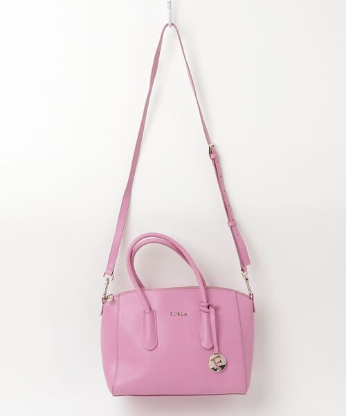FURLA（フルラ） ワンポイント2WAYバッグ - ピンク レディース