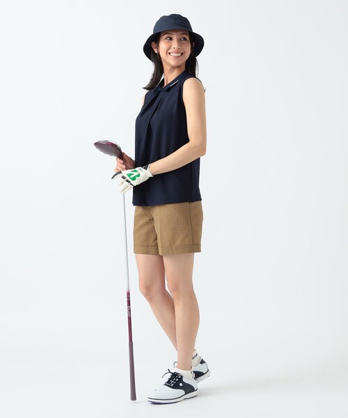 BEAMS GOLF カットソー　ショートパンツ　セット Sサイズ BEAMS GOLF（ビームス ゴルフ） ショートパンツ MEDIUM ベージュ