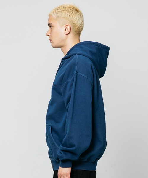 XLARGE（エクストラ ラージ） ジップアップパーカー X-LARGE ネイビー