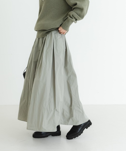 「URBAN RESEARCH」 フレアスカート 36 グレー レディース_画像5