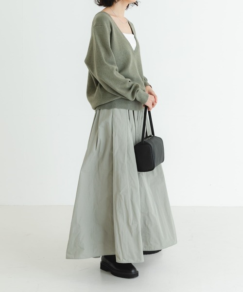 「URBAN RESEARCH」 フレアスカート 36 グレー レディース_画像7