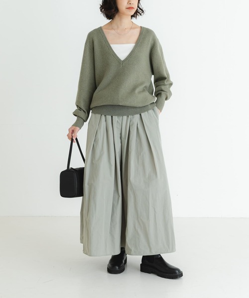 「URBAN RESEARCH」 フレアスカート 36 グレー レディース_画像8