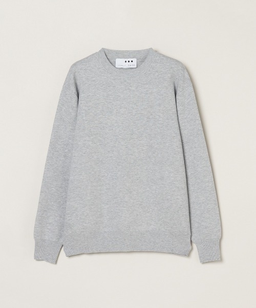 トレーナー スウェット 「unisex」パワースムースニット クルーネック レディース メンズ_3