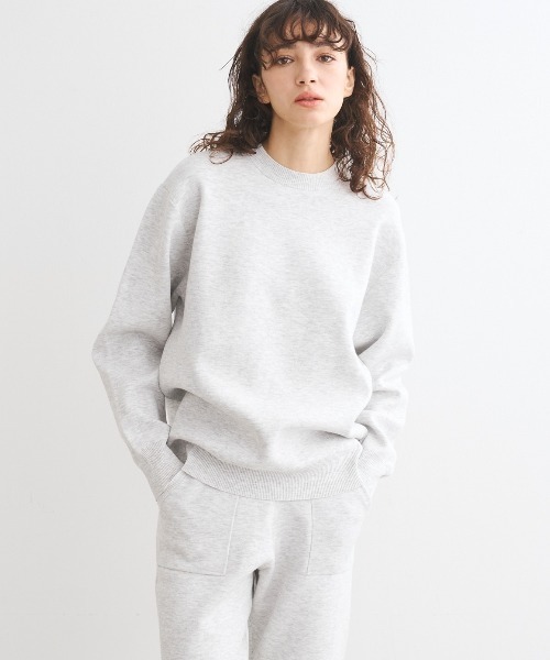 トレーナー スウェット 「unisex」パワースムースニット クルーネック レディース メンズ_9