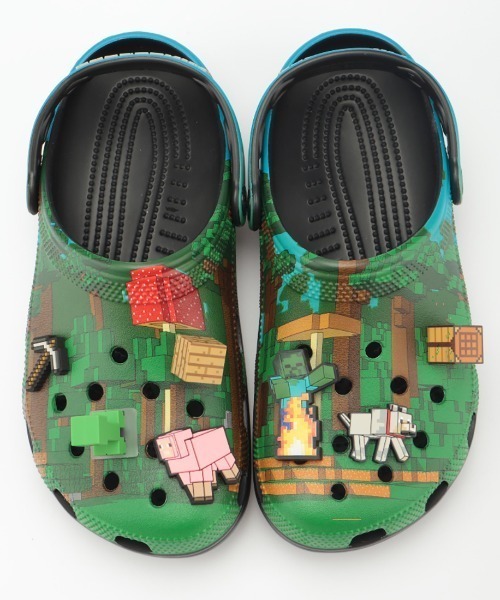 crocs（クロックス） サンダル crocs Minecraft Cls Clg Mlt メンズ