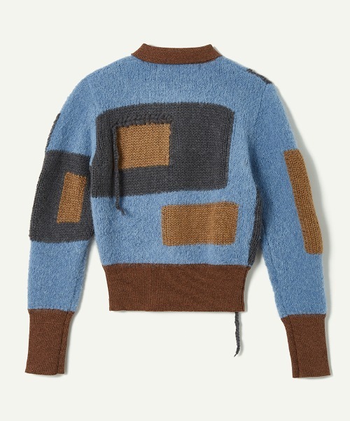 「leinwande」 長袖ニット ONE SIZE ブルー レディース_画像2