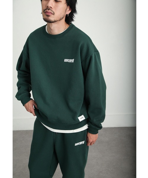 「UNCORD」 スウェットカットソー LARGE ブラック メンズ_画像5
