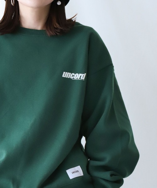 「UNCORD」 スウェットカットソー LARGE ブラック メンズ_画像7