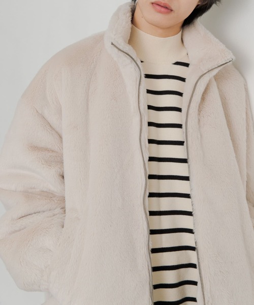 [SENSE OF PLACE by URBAN RESEARCH] блузон LARGE свет бежевый мужской 