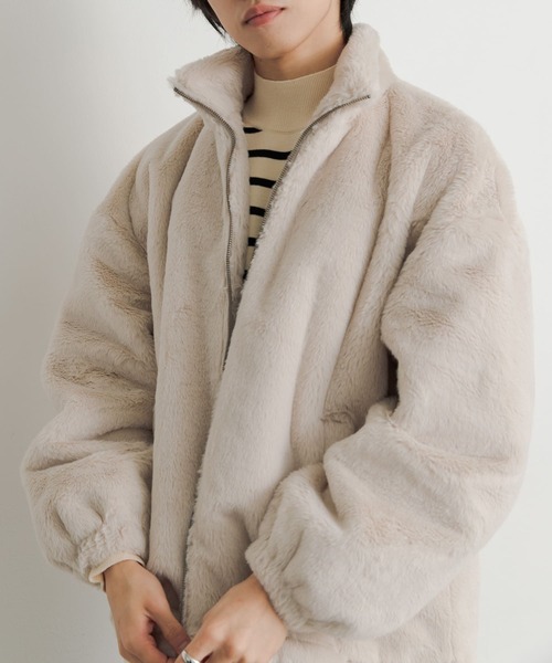 [SENSE OF PLACE by URBAN RESEARCH] блузон LARGE свет бежевый мужской 